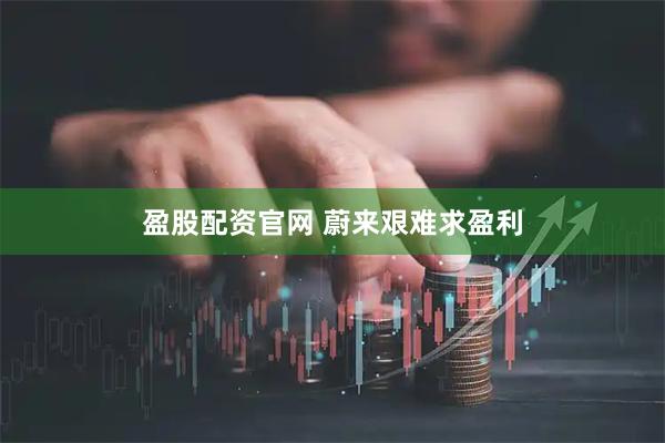 盈股配资官网 蔚来艰难求盈利
