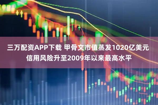 三万配资APP下载 甲骨文市值蒸发1020亿美元 信用风险升至2009年以来最高水平